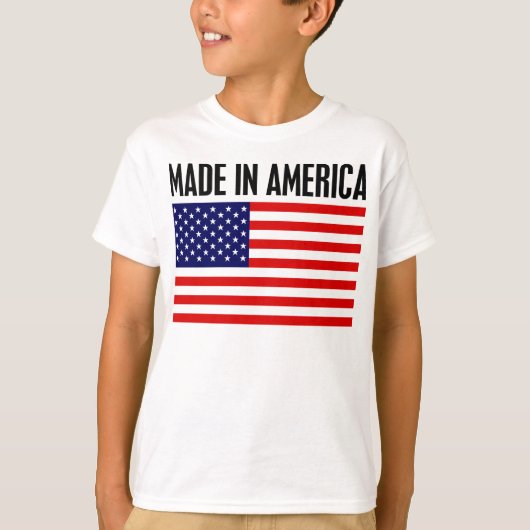 Made in Amerika T-shirt (Voorkant)