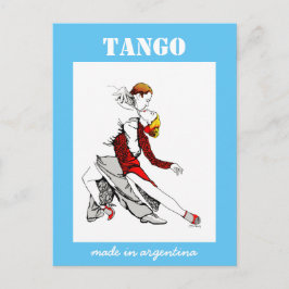 Made in Argentina Tango Briefkaart