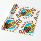 Made in Bahamas Cadeaupapier (Uitgerold)