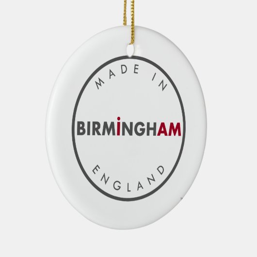 Made in Birmingham Ornament (Rechts)