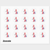made in british map flag produit étiquette uk (Feuille)