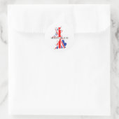 made in british map flag produit étiquette uk (Sac)