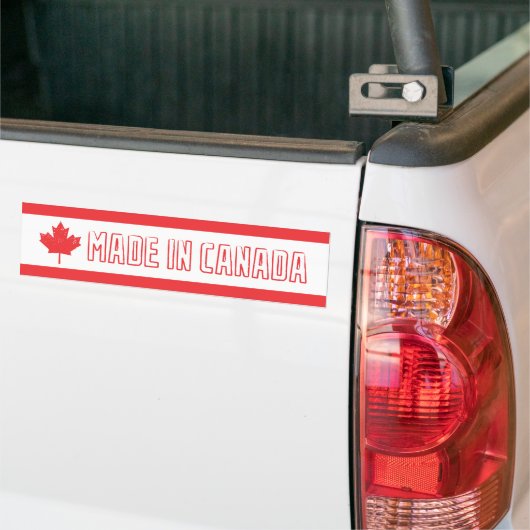 Made in Canada Bumpersticker (Op Truck)