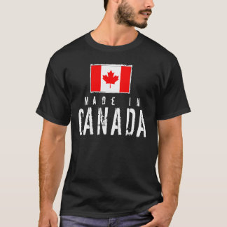 Made in Canada - donker T-shirt
