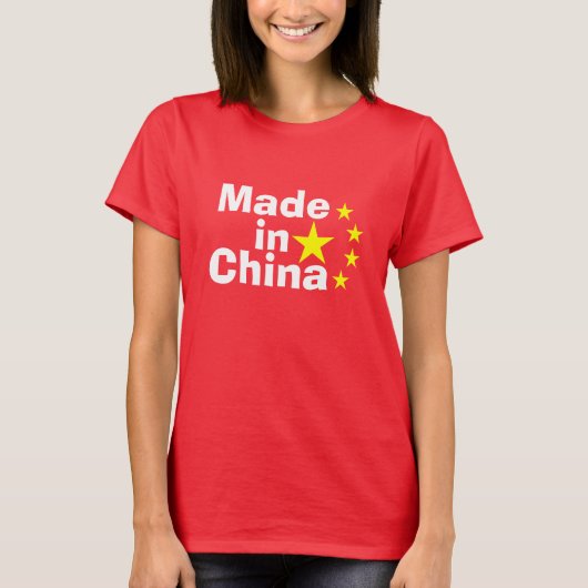 Made in China T-shirt (Voorkant)