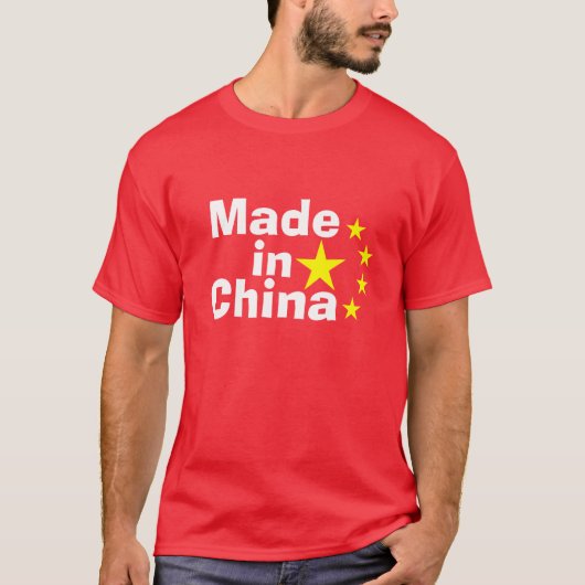 Made in China T-shirt (Voorkant)