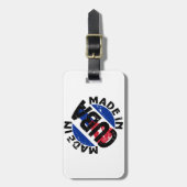 Made in Cuba Label-Bagagelabels Bagagelabel (Voorkant verticaal)