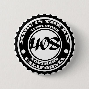 Made in de 408 ronde button 5,7 cm