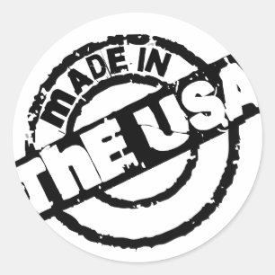 Made in de Amerikaanse Sticker