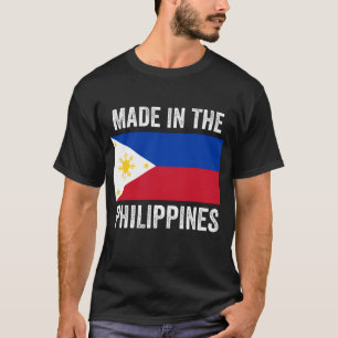 Made in de Filipijnen // Landvlag in de wereld T-shirt