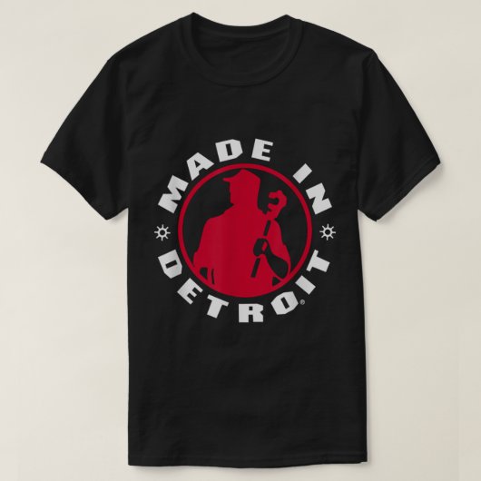 made in detroit t-shirt (Design voorkant)