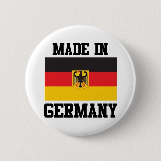 Made in Duitsland Ronde Button 5,7 Cm (Voorkant)