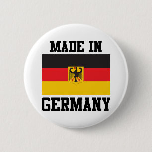 Made in Duitsland Ronde Button 5,7 Cm