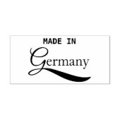 Made in Duitsland Rubberstempel (Afrduk)