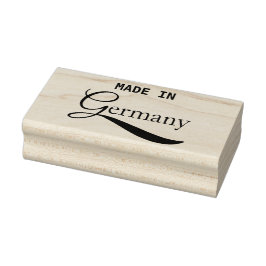 Made in Duitsland Rubberstempel