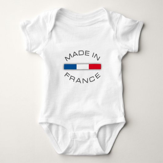 made in france-logo romper (Voorkant)