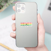 Made in Ghana – Trotse Sticker van het erfgoed (Telefoon)