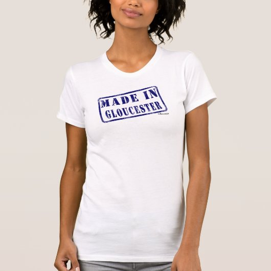 Made in Gloucester T-shirt (Voorkant)