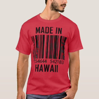 Made in Hawaï Barcode Funny 1 T-shirt