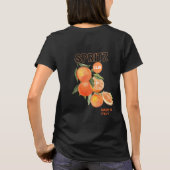 Made in Italy Basic Dunkles T-Shirt (Achterkant)