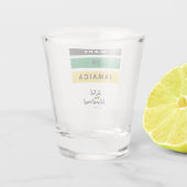 Made in Jamaica Shot Glass Glas (Achterkant)