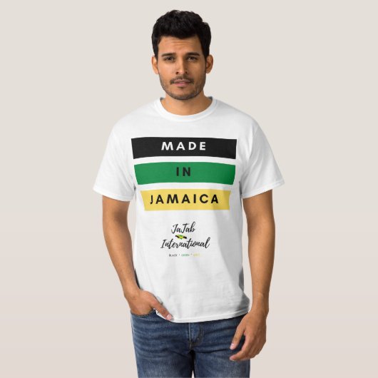 Made in Jamaica T-Shirt (Voorkant volledig)