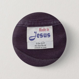 Made in Jesus Ronde Button 5,7 Cm
