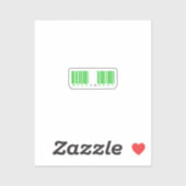 Made in Kogi State Barcode Flag Sticker (Vel)