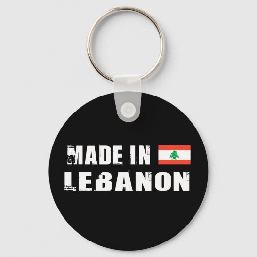 Made in Libanon Sleutelhanger (Voorkant)
