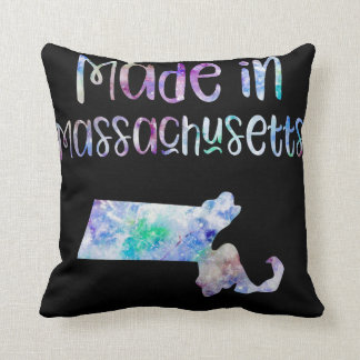 Made in Massachusetts MA staat Iridescent Pearl Kussen