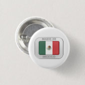 Made in Mexico Ronde Button 3,2 Cm (Voorkant /achterkant)