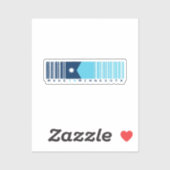 Made in Minnesota Barcode Flag Sticker – State (Vel)