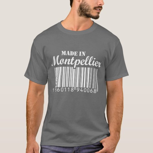 Made in Montpellier T-shirt (Voorkant)