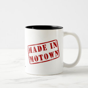Made in Motown Tweekleurige Koffiemok