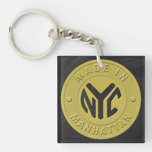 Made in New York Manhattan Sleutelhanger (voorkant)