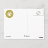 Made in New York Queens Briefkaart (Achterkant)