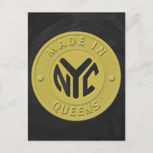 Made in New York Queens Briefkaart