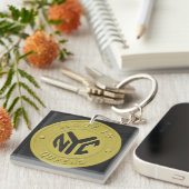 Made in New York Queens Sleutelhanger (Voorkant Rechts)