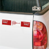 Made in Peru Bumpersticker - Hecho en Perú (Op Truck)