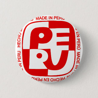 Made in Peru Ronde Button 5,7 Cm