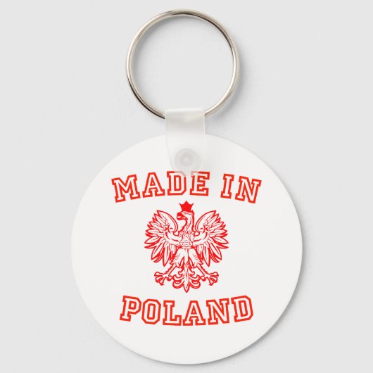 Made In Poland Sleutelhanger (Voorkant)