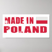 Made in Polen Poster (Voorkant)