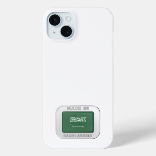 Made in Saudi-Arabië Case-Mate iPhone Case (Achterkant)