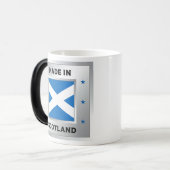 Made in Schotland Magische Mok (Voorkant links)