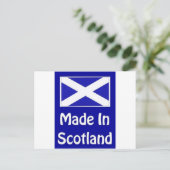 Made in Scotland Logo Briefkaart (Staand voorkant)