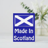 Made in Scotland Logo Briefkaart (Staand voorkant)