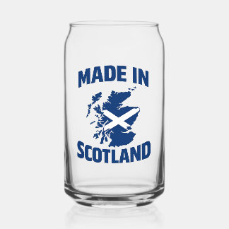 Made In Scotland Vlag Glas Tumbler