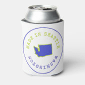 Made in Seattle Stamp Blikjeskoeler (Blikje Achterkant)