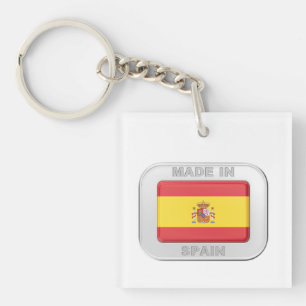 Made in Spanje Sleutelhanger