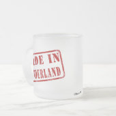 Made in Sunderland Matglas Koffiemok (Voorkant links)